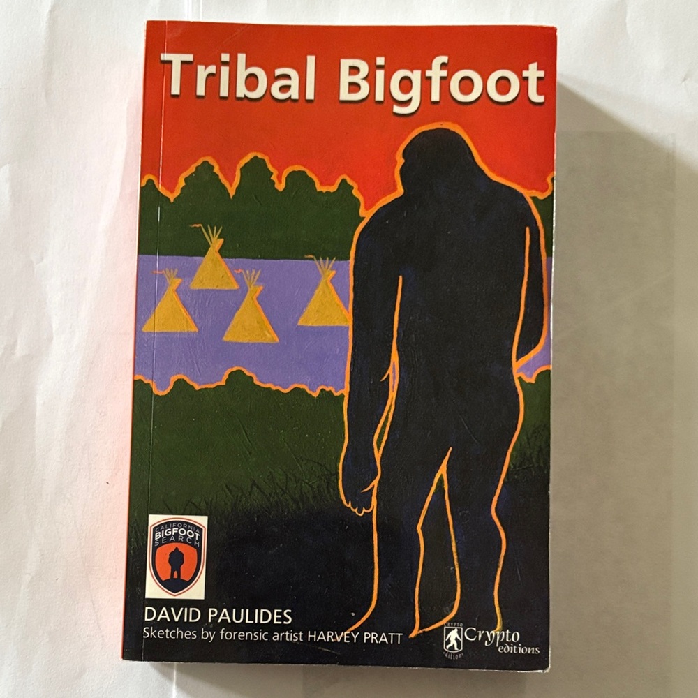 Tribal Bigfoot by David Paulides - Black & Orange Cover